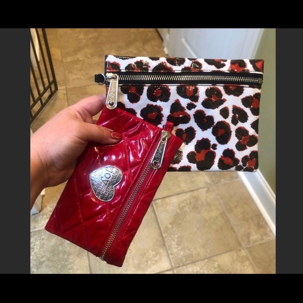 Brighton Set of Super Cute Zipper Pouches.